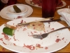 The end of my meal at Carnegie Deli.